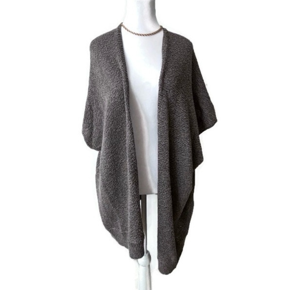 Aritzia Community Taupe Boho Slouchy Open Front Cardigan Women’s Size Small